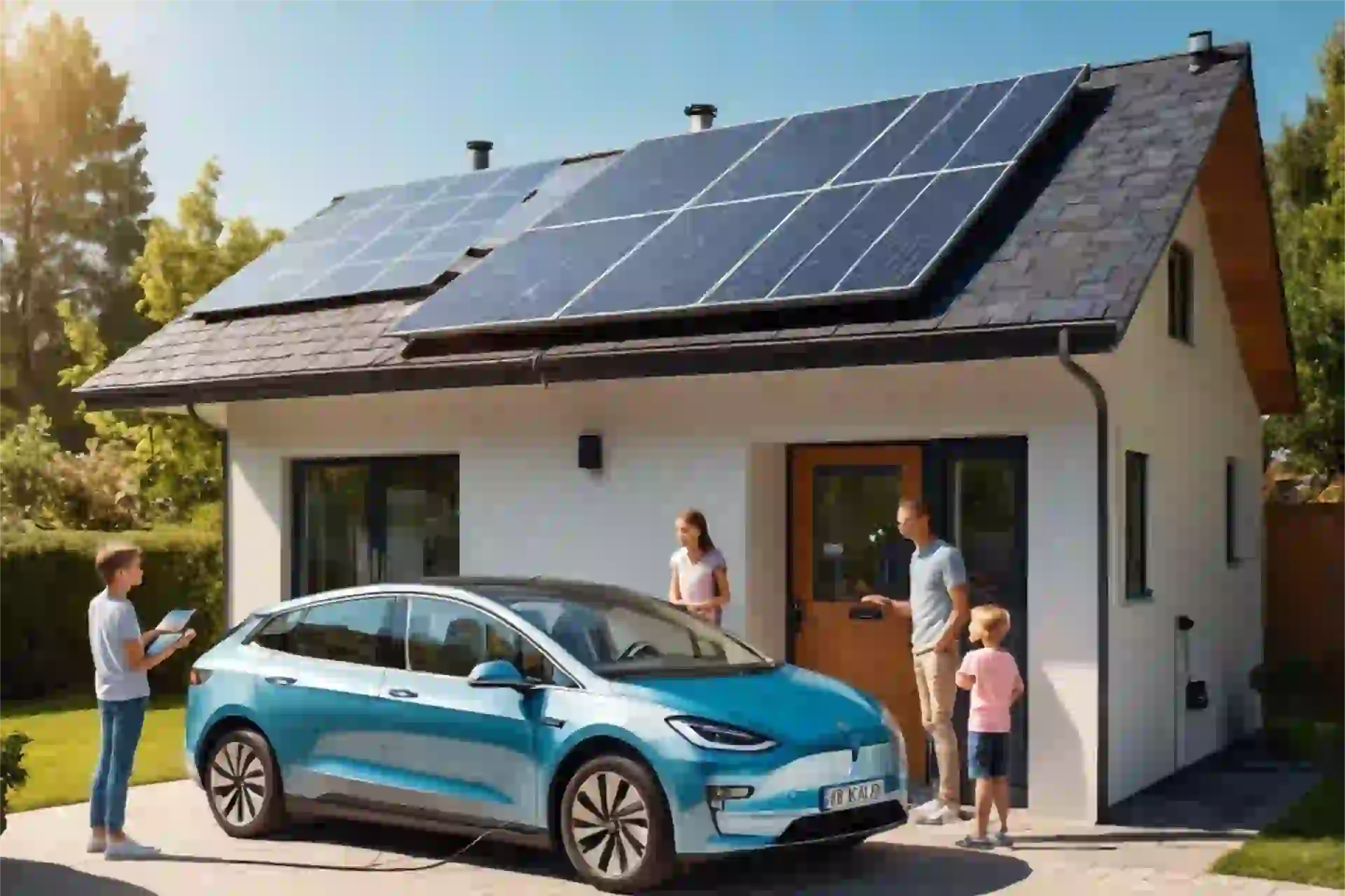 Installation de panneaux solaires à Aunou-le-Faucon